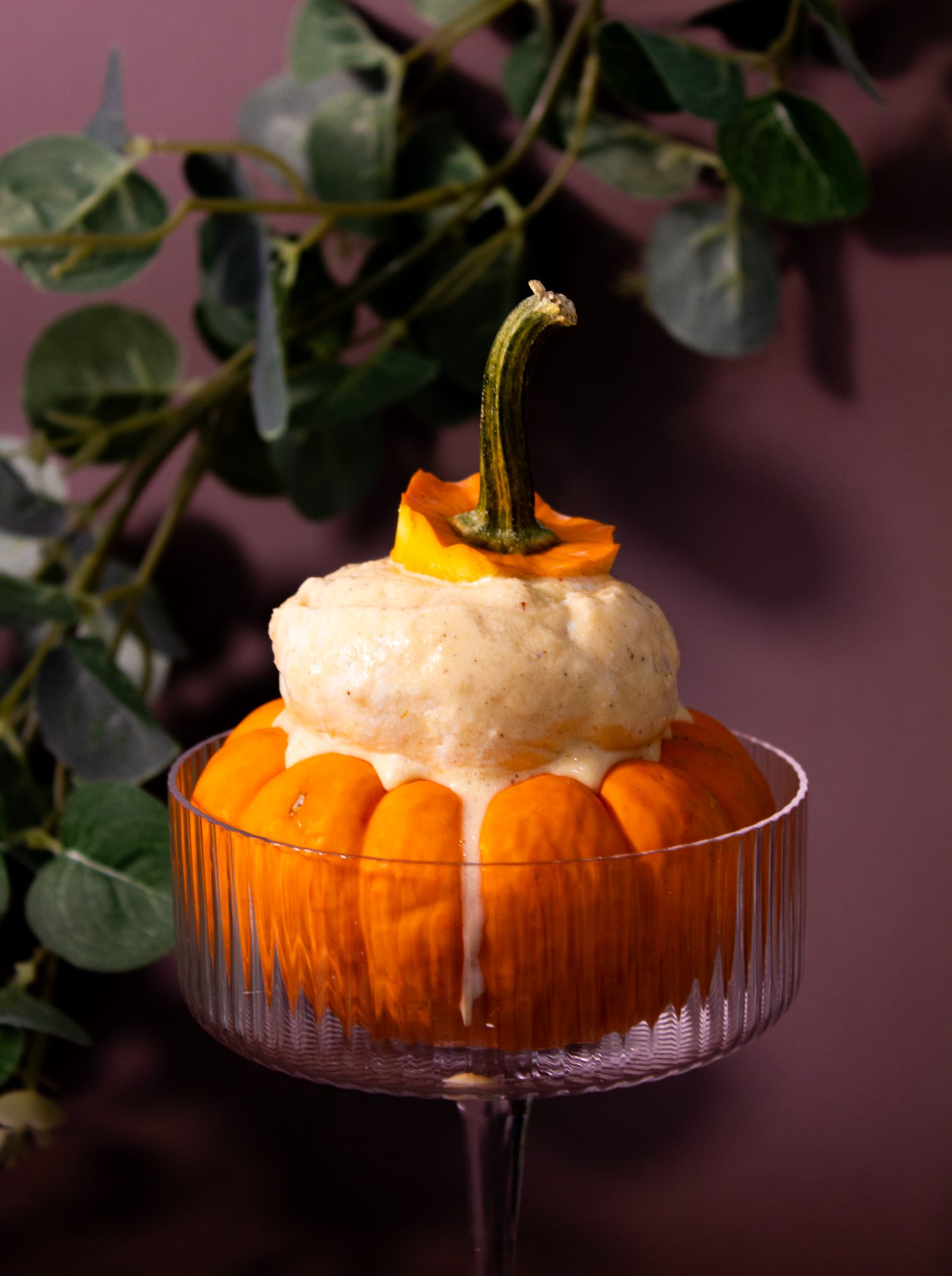 Pumpkin Ice Cream Sundae